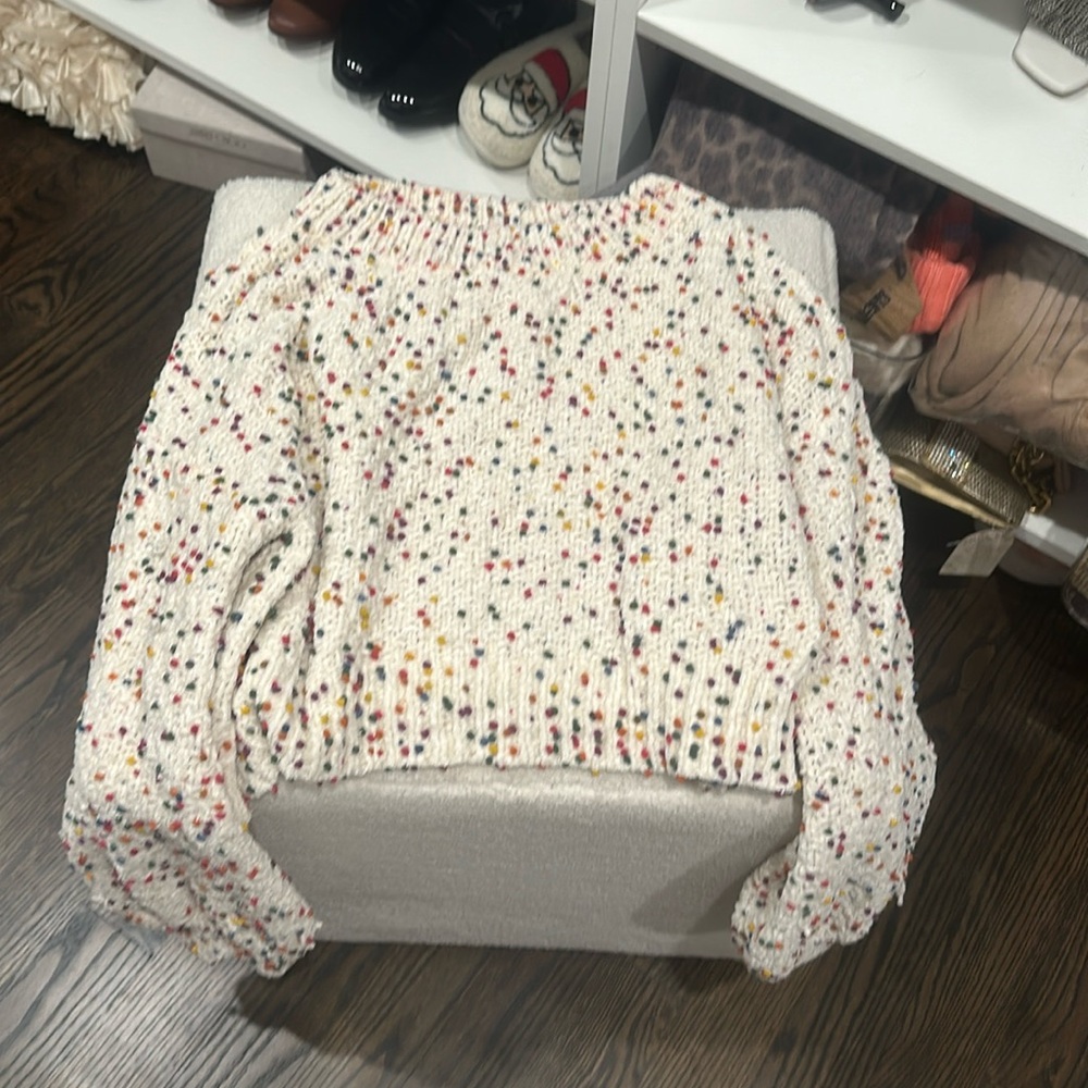 Lea & viola pom Pom sweater